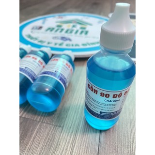 CỒN Y TẾ 90 ĐỘ XANH – TRẮNG