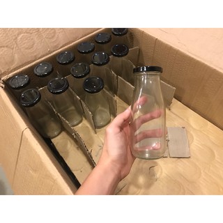 Chai thuỷ tinh nắp thiếc 300ml