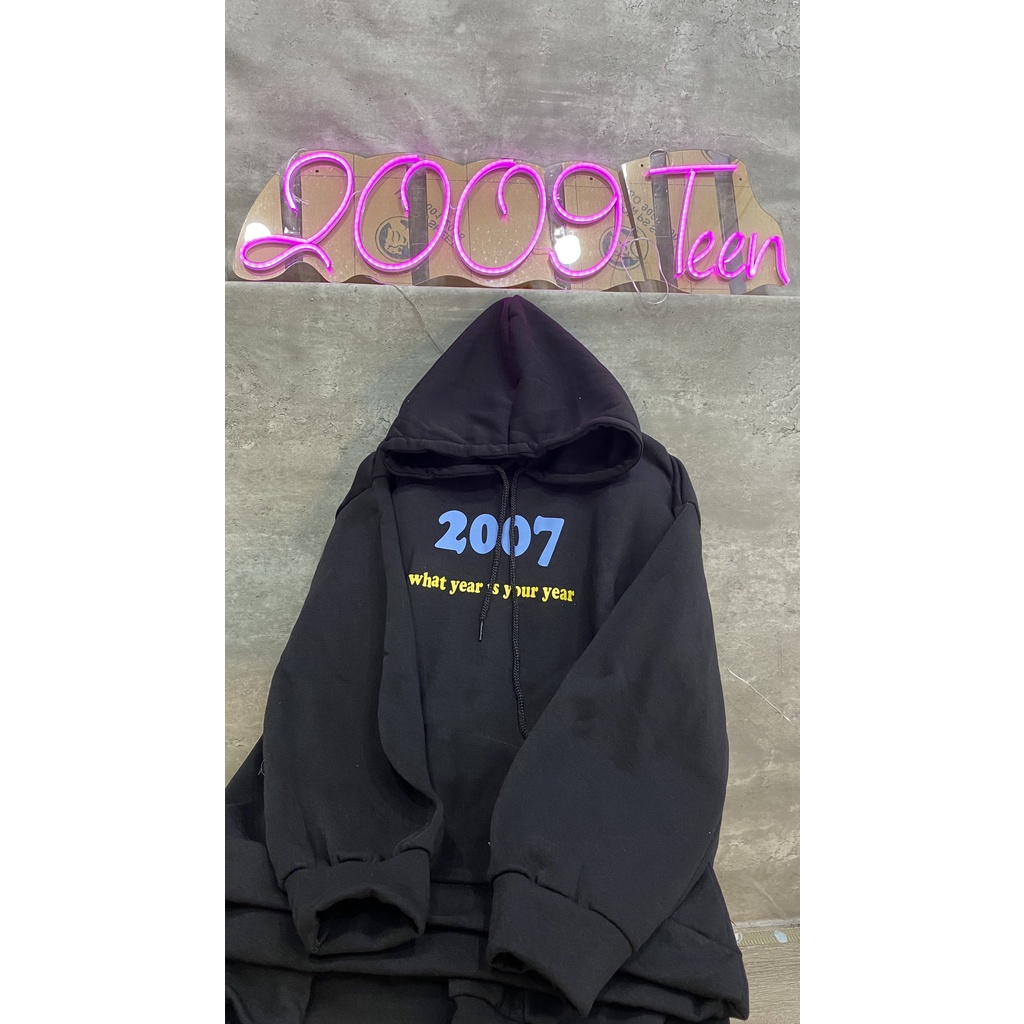 Áo hoodies in NĂM SINH cho các GenZ