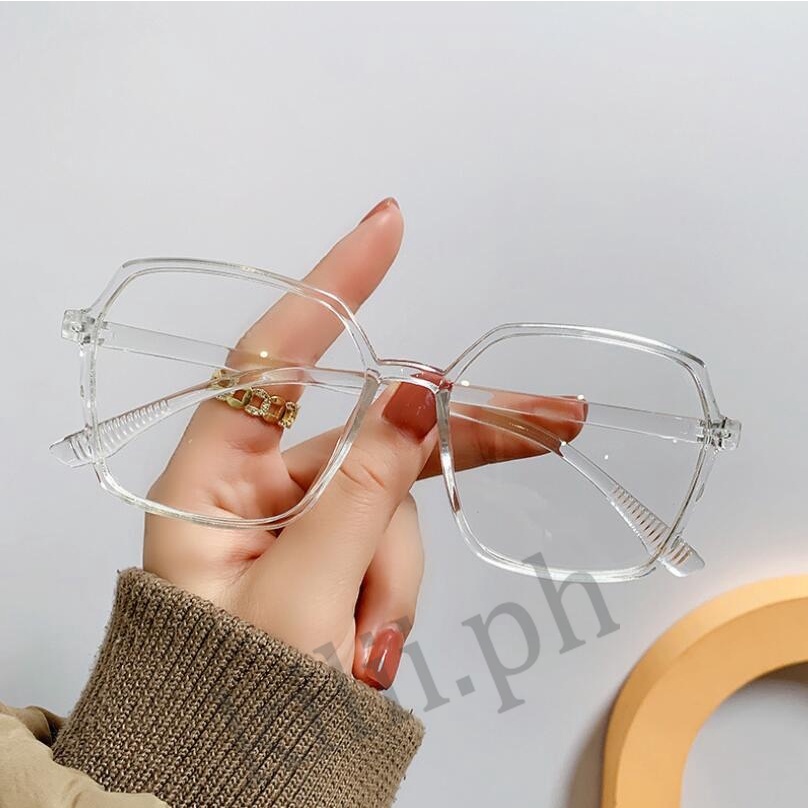 Kính Chống Ánh Sáng Xanh Gọng Lớn Thời Trang