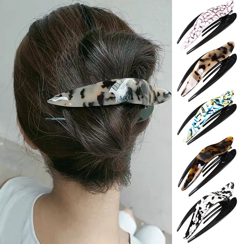 Kẹp tóc HAIMEIKANG 10.5*4cm thời trang cho nữ