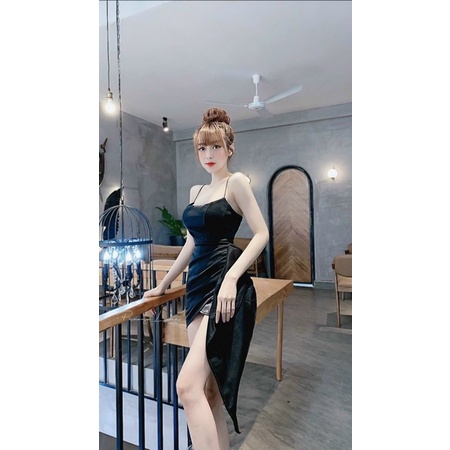 Váy nhũ 2s tà eo xuất sắc siêu sang