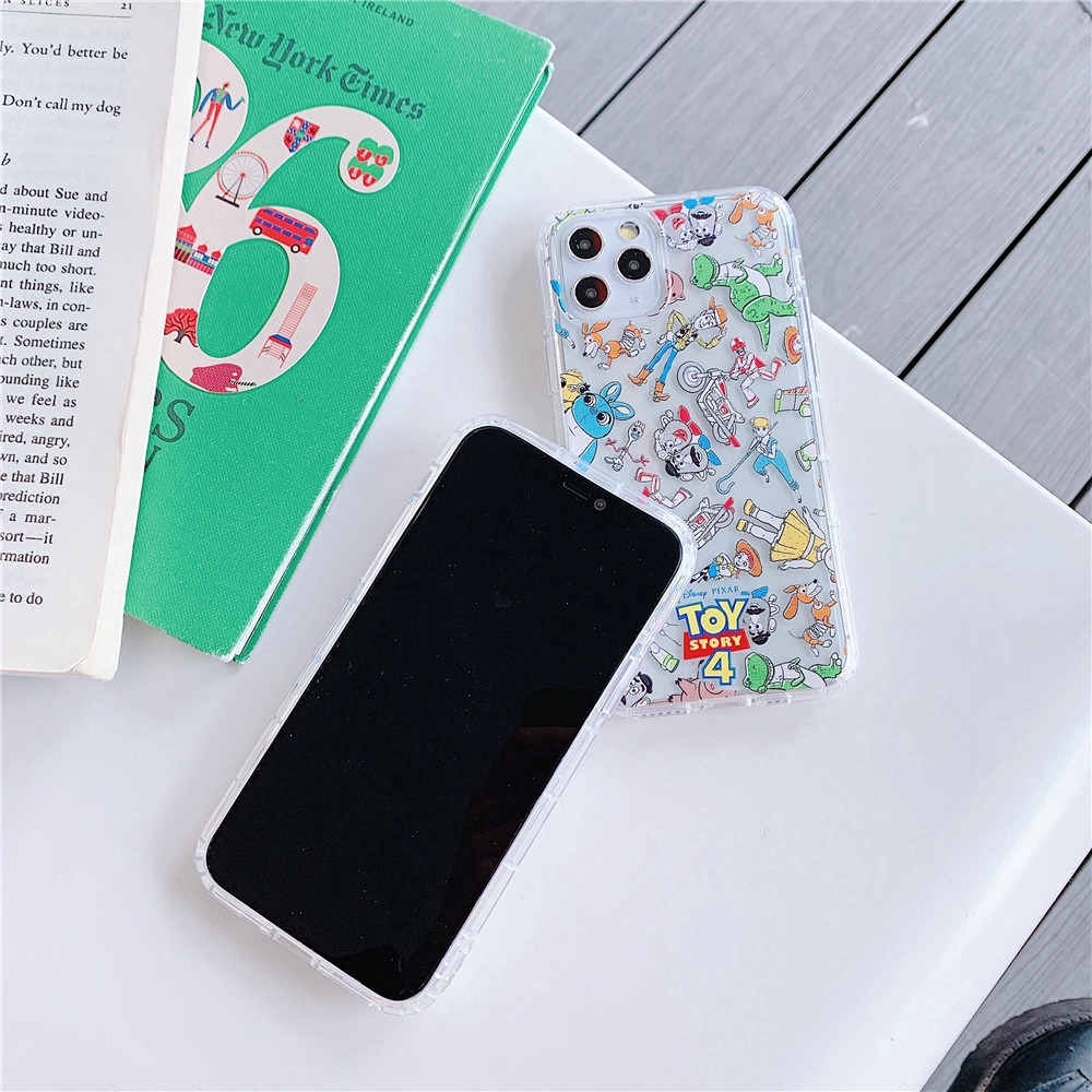 Ốp lưng chất liệu TPU họa tiết hoạt hình câu chuyện đồ chơi cho iphone 6 6s 7 8 plus iPhoneX XR XS Max