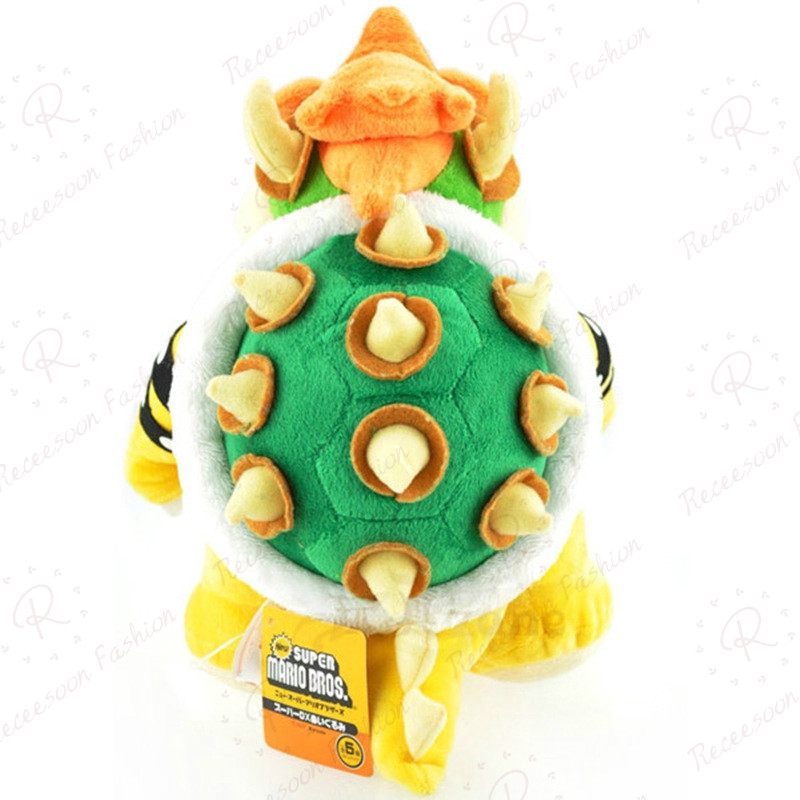 Thú nhồi bông hình rùa bowser Super Mario xinh xắn 25cm