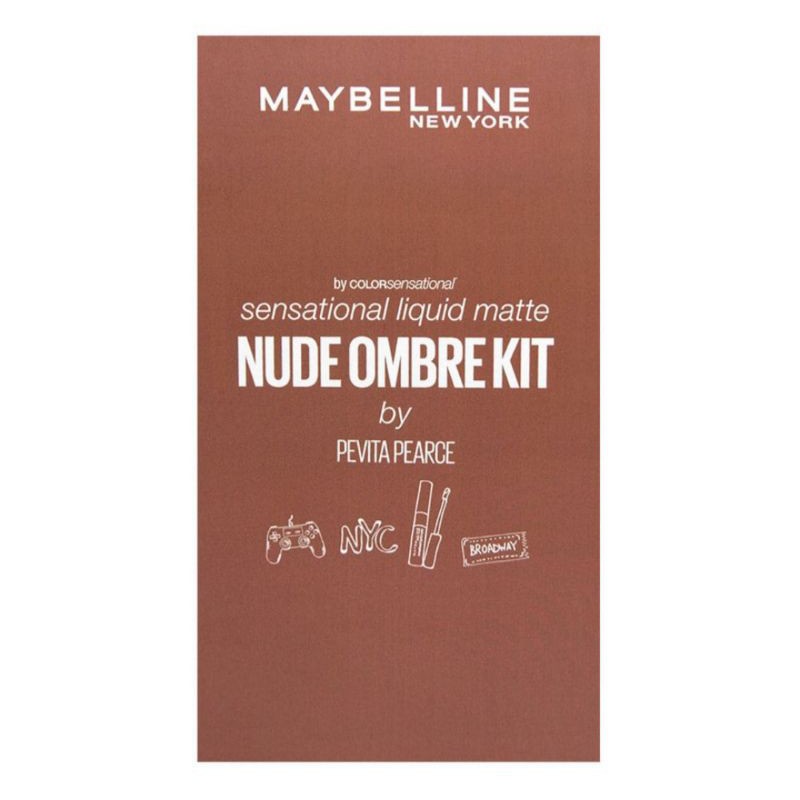 (Hàng Mới Về) Son Môi Maybelline Dạng Lỏng Màu Nude Thời Trang | BigBuy360 - bigbuy360.vn
