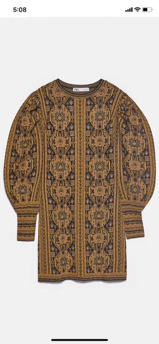 Đầm Thổ Cẩm Zara