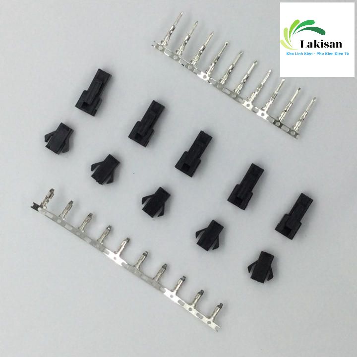 Phụ kiện làm dây giắc kết nối chân cắm JST 2P 3P 4P| Đầu cos JST | Vỏ nhựa JST
