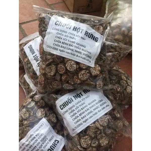 Combo 3kg Chuối hột rừng thái lát