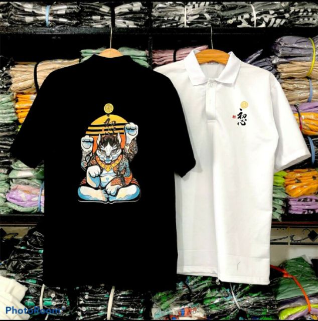 Mẩu polo hình anubis thần Ai Cập