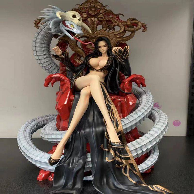 Figure Figure One Piece Sauron Fu Túi Nữ hoàng Luffy Trang trí Đồ chơi Tượng điêu khắc Mô hình Royce Blind Box Quà tặng
