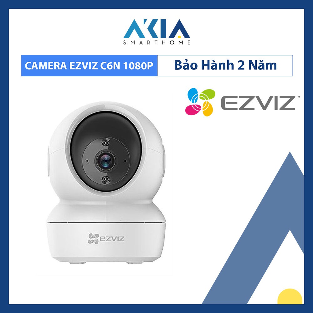 Camera wifi Ezviz C6N 2.0 Mp 1080p Xoay 355 độ - Smart IR Quan Sát Ban Đêm 10m Đàm Thoại 2 Chiều - Hàng chính hãng