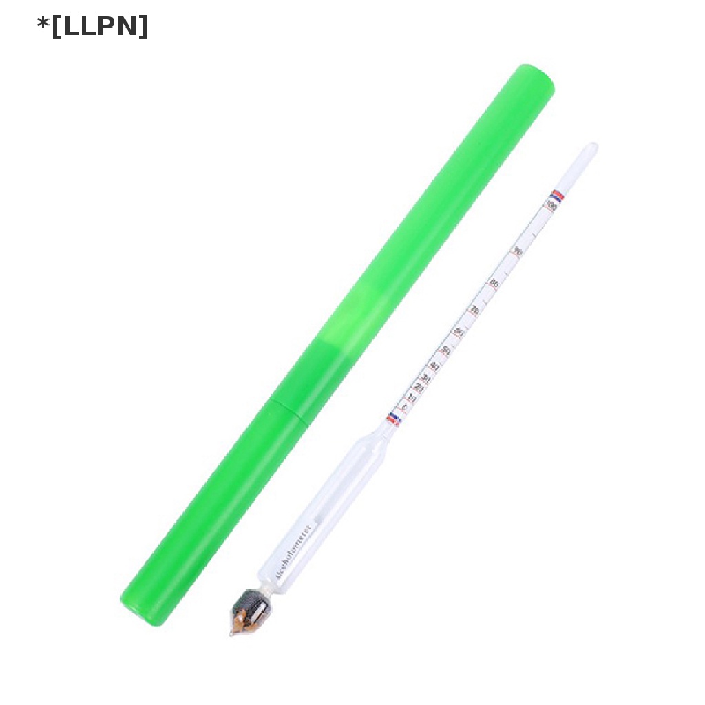 Đồng Hồ Đo Nồng Độ Cồn Rượu Vang 0-100 Độ Bằng Thủy Tinh