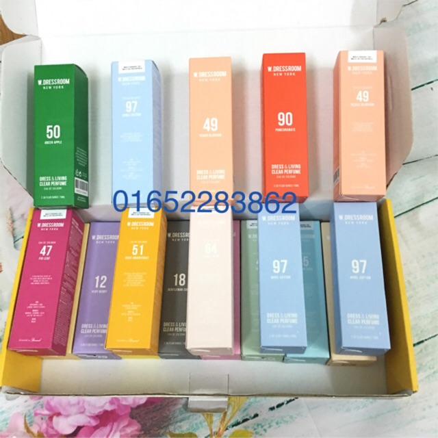 Có sẵn đủ mùi 70ml - Nước hoa xịt toàn thân W.Dressroom no 70ml 49 và 97 siêu thích | BigBuy360 - bigbuy360.vn