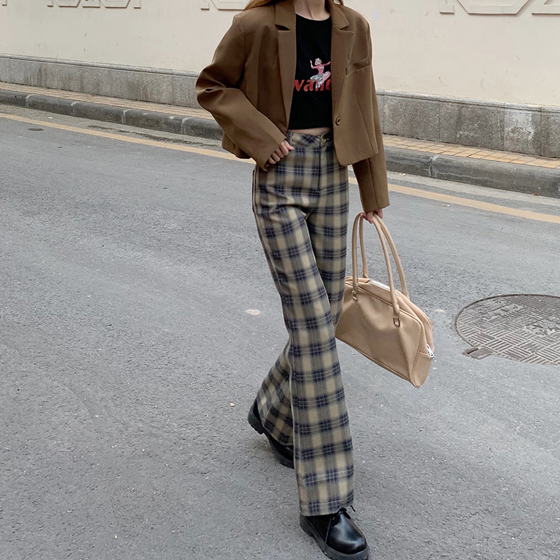 Quần Dài Lưng Cao Ống Đứng Phong Cách Retro 40314 | BigBuy360 - bigbuy360.vn