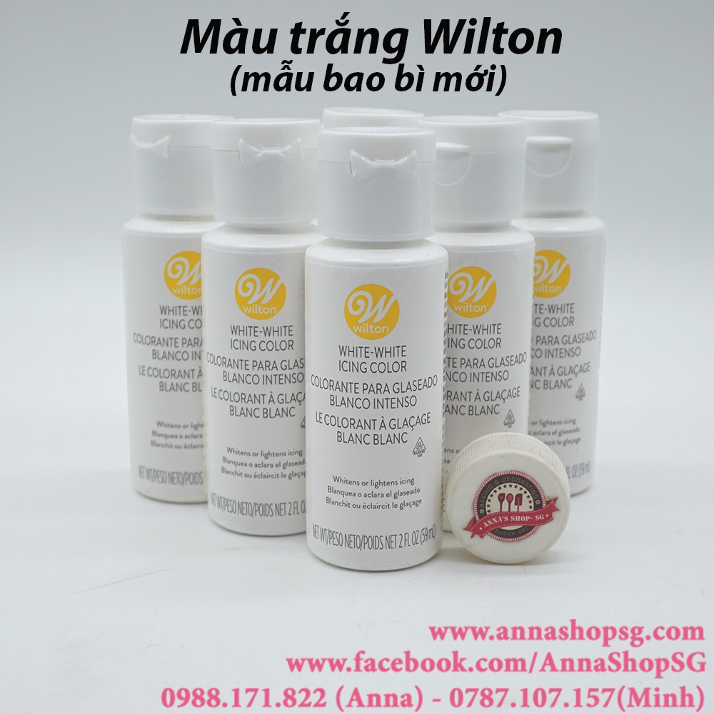 MÀU TRẮNG WILTON 2oz