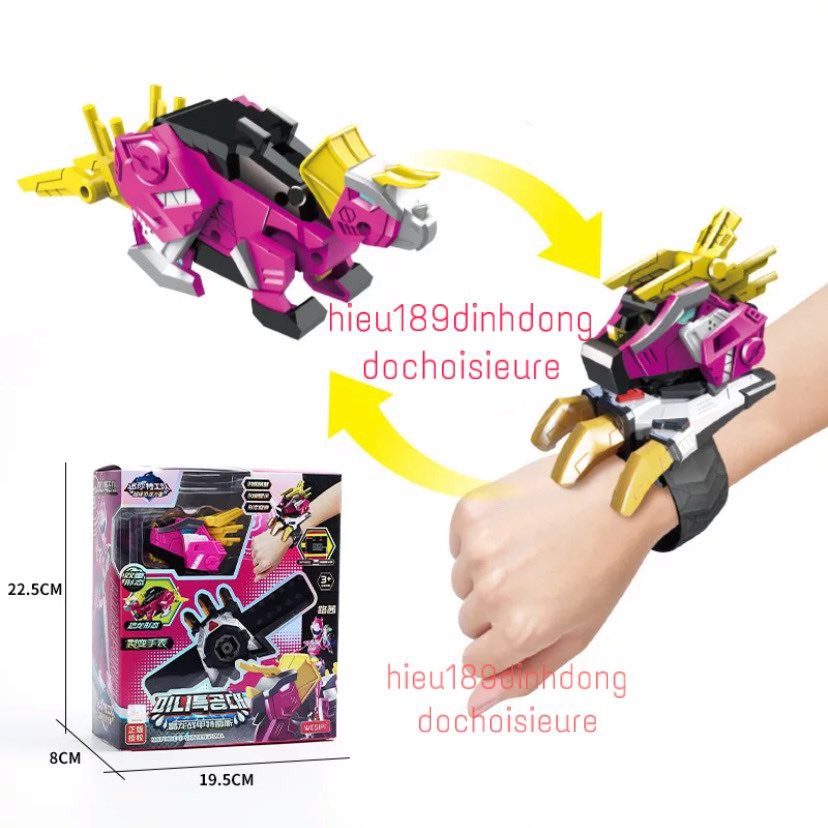 Đồ chơi đồng hồ Lực lượng nhí x Lucy Trix MINIFORCE 2 BIỆT ĐỘI SIÊU NHÂN NHÍ