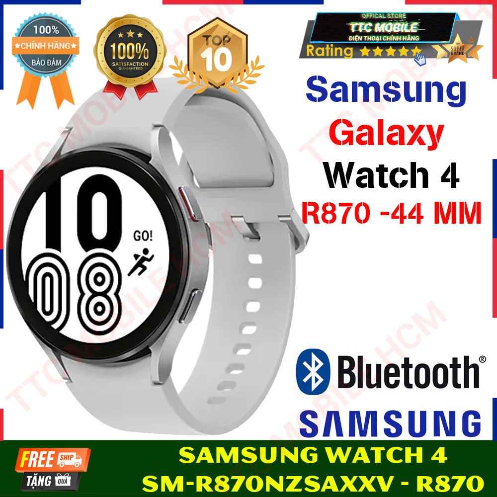 Đồng Hồ Thông Minh Samsung Galaxy Watch 4 40mm 44mm | Đo SPo2 | Hàng Chính Hãng