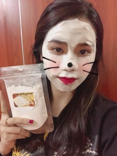 Mask deo cám gạo sữa non