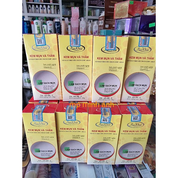 kem mụn và thâm misswhite 20gr ( chuẩn cty )