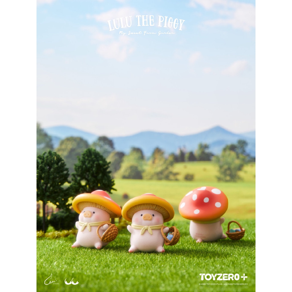Mô Hình Đồ Chơi Nhân Vật pop mart popmart art lulu the Pig my sweet farm series 52 Dễ Thương