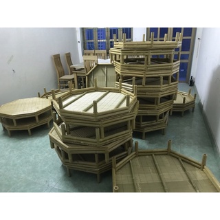 Bàn trúc cao bằng 8 cạnh
