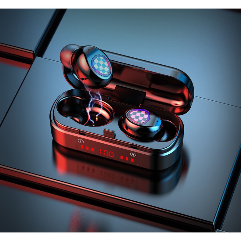 Tai nghe bluetooth V7-TWS5.0 - Thiết kế gọn nhẹ - Kiểu dáng thời trang - Có quà tặng | BigBuy360 - bigbuy360.vn