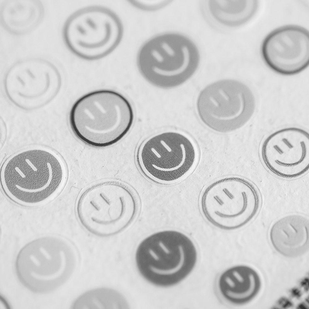 Sticker Họa Tiết Hoa Dập Nổi Hoạt Hình Nhiều Màu Sắc Trang Trí Móng Nghệ Thuật DIY