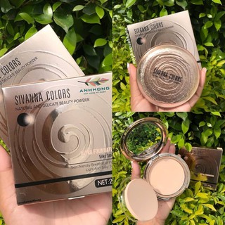 Phấn Phủ Sivanna Colors Natural And Delicate Beauty Powder 20g