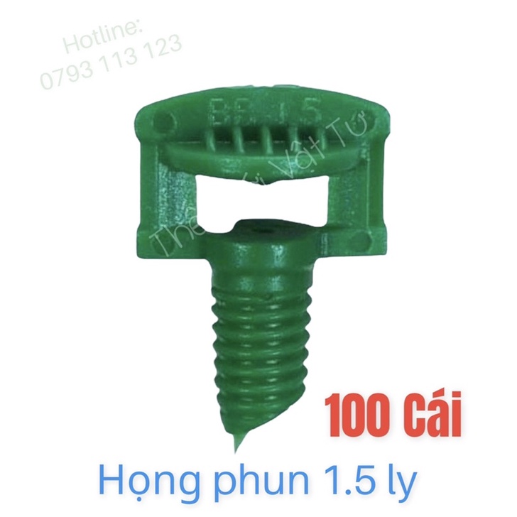 100 Béc bọ tưới gốc chân ren 6 ly