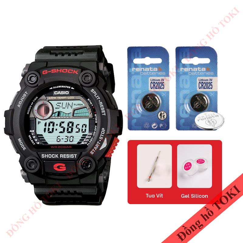 Pin thay cho đồng hồ đeo tay casio G-shock G-7900 các màu