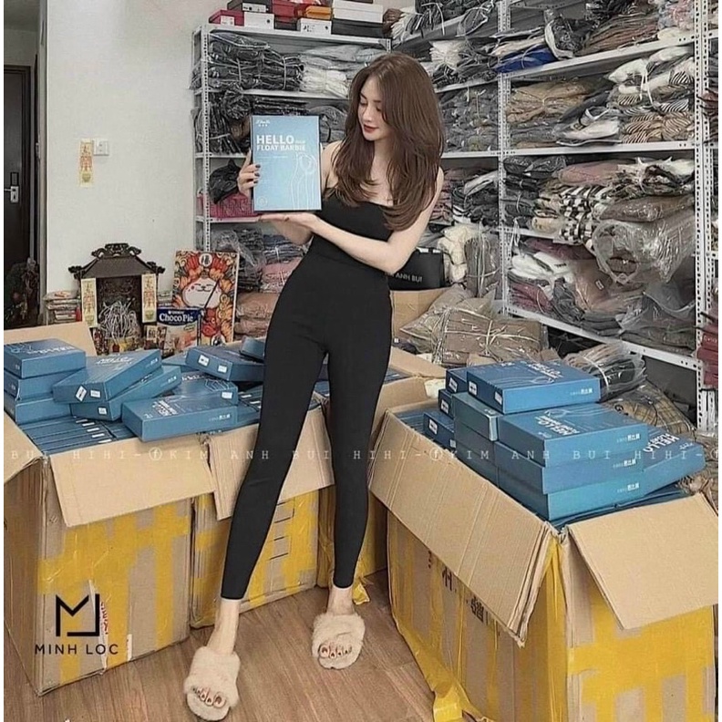 Quần Legging Cạp cao kèm hộp Hello