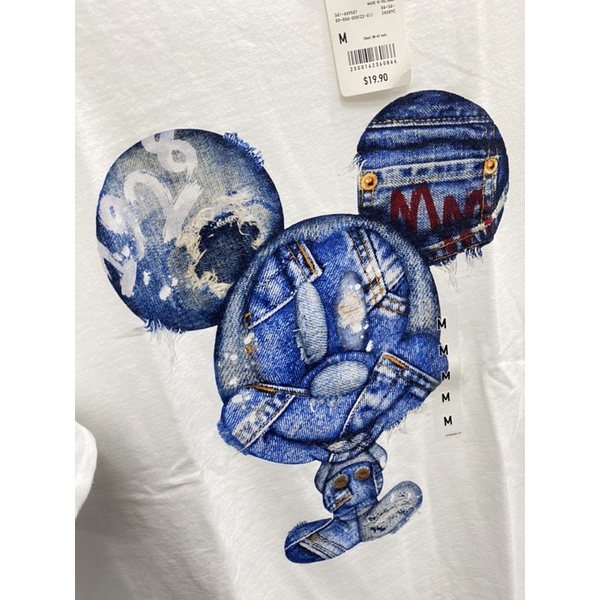 Nhiều mẫu áo thun Uniqlo real Mickey full bọc tag