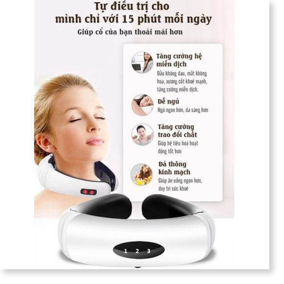 pk4382 Máy trị liệu massage cổ 3D HX-5880 DTGH