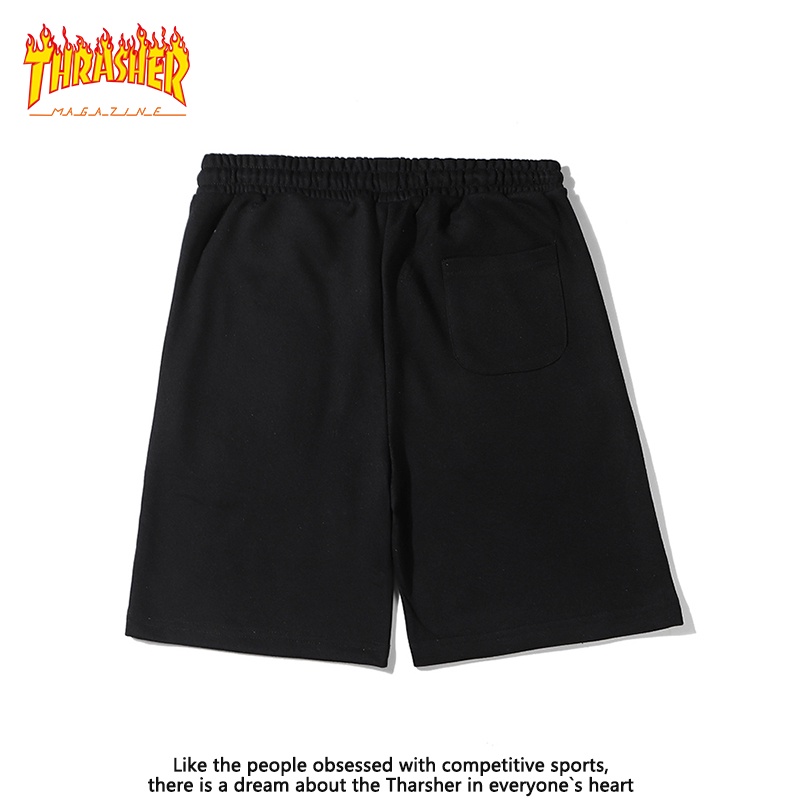 Quần Short Đa Năng In Chữ Logo Mặt Trước Cổ Điển Thời Trang Mùa Hè