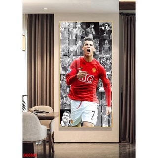 Tranh Tráng Gương- Tranh Ronaldo- siêu sao bóng đá thế giới