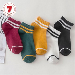 Tất vớ cổ ngắn kẻ sọc cá tính