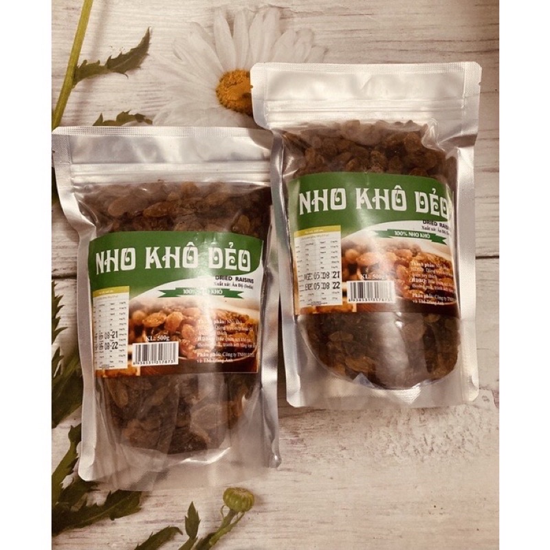 Nho khô Ấn Độ 500g