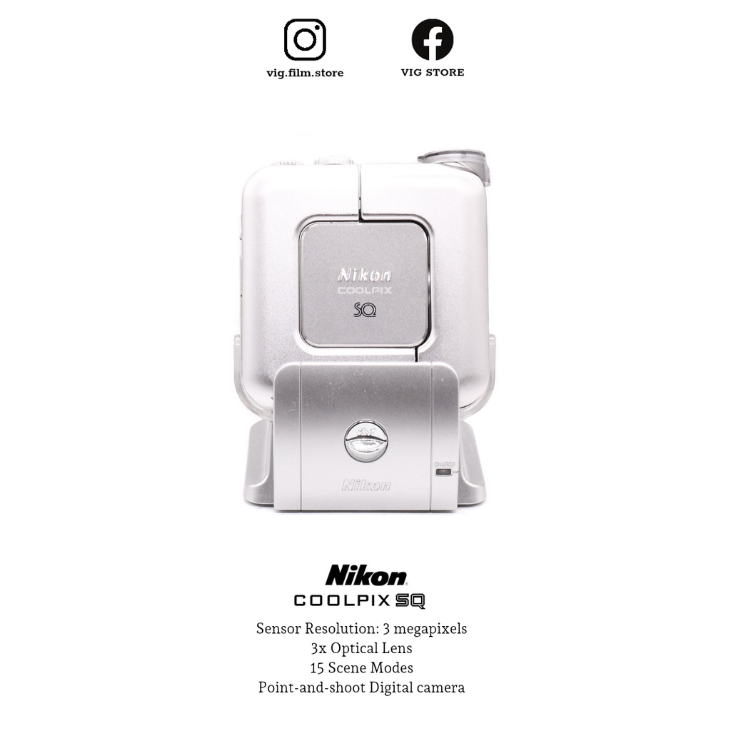 Máy ảnh kỹ thuật số  NIKON COOLPIX SQ FULLBOX