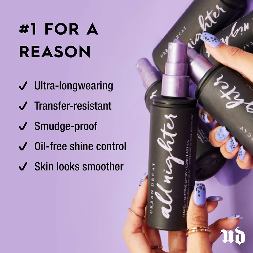 [Chính Hãng 100%] Xịt Khóa Makeup Urban Decay All Nighter Long Lasting Makeup Setting Spray (Full Size 118ml) | BigBuy360 - bigbuy360.vn