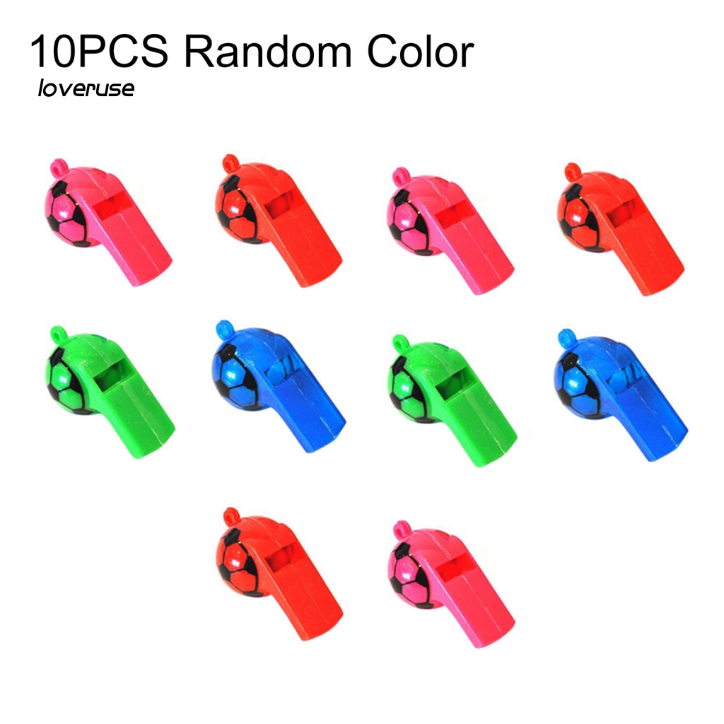 Set 10 Kèn Mini Hình Quả Bóng Đá Cho Bé