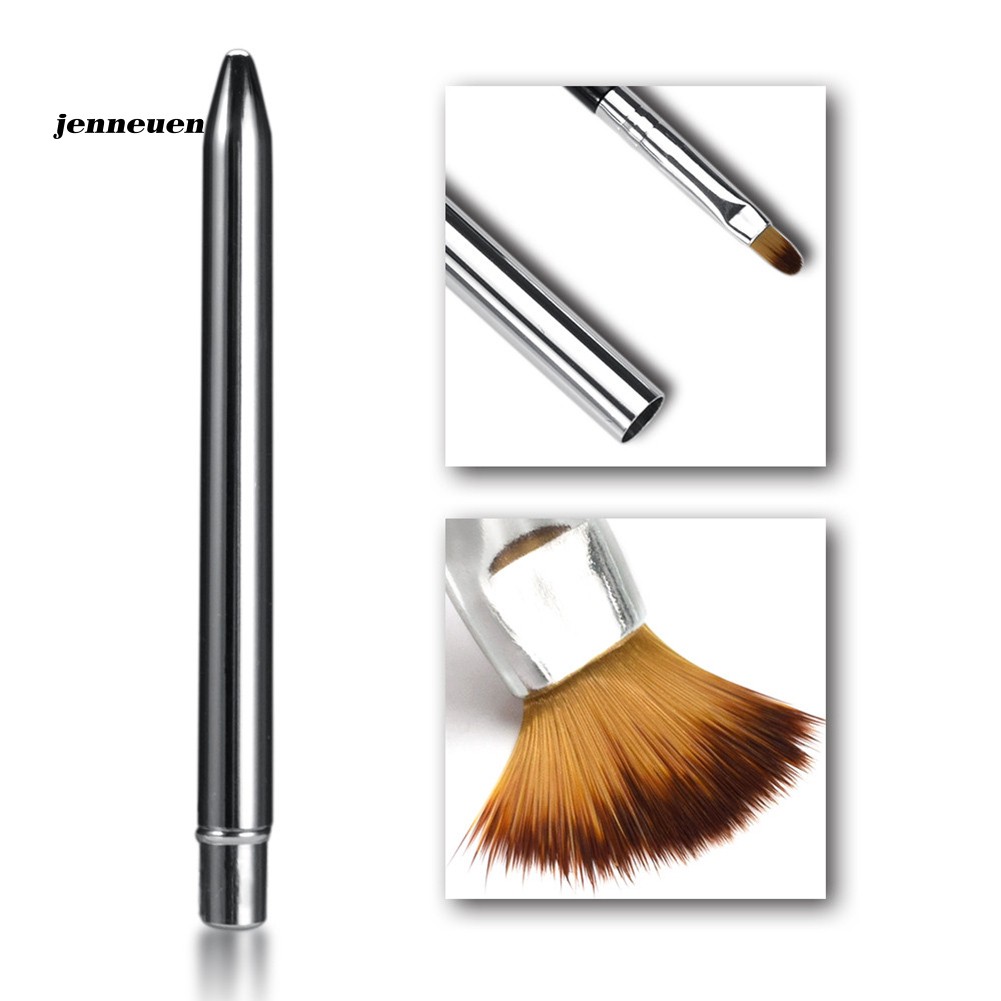 Cọ tô môi tay cầm nhôm có thể gấp gọn