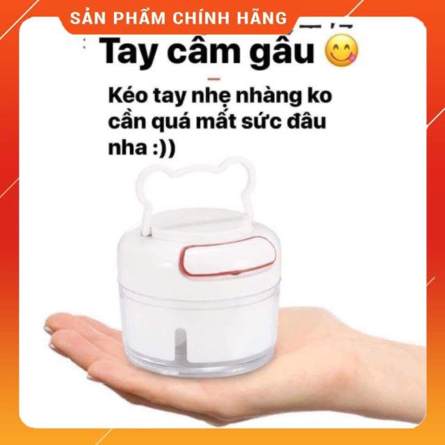 [HÀNG SIÊU TỐT] Dụng cụ xay tỏi kéo dây siêu hot