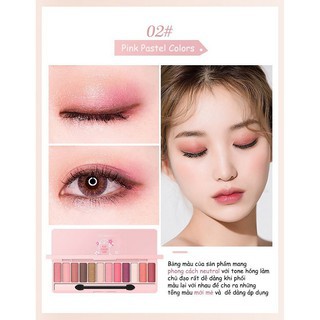 Bộ trang điểm nâng cao LAMEILA 9 món Kem BB, Phấn phủ, Phấn mắt, Mascara, Chì kẻ mày, Kẻ mắt, Son kem, Mút Tán, Kích mí