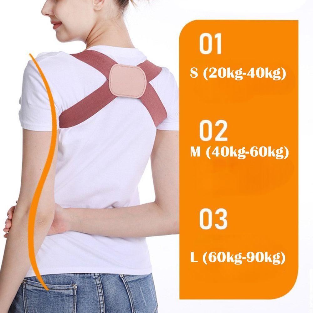 Đai Đeo Hỗ Trợ Điều Chỉnh Tư Thế Lưng Vai Cột Sống Cho Người Lớn