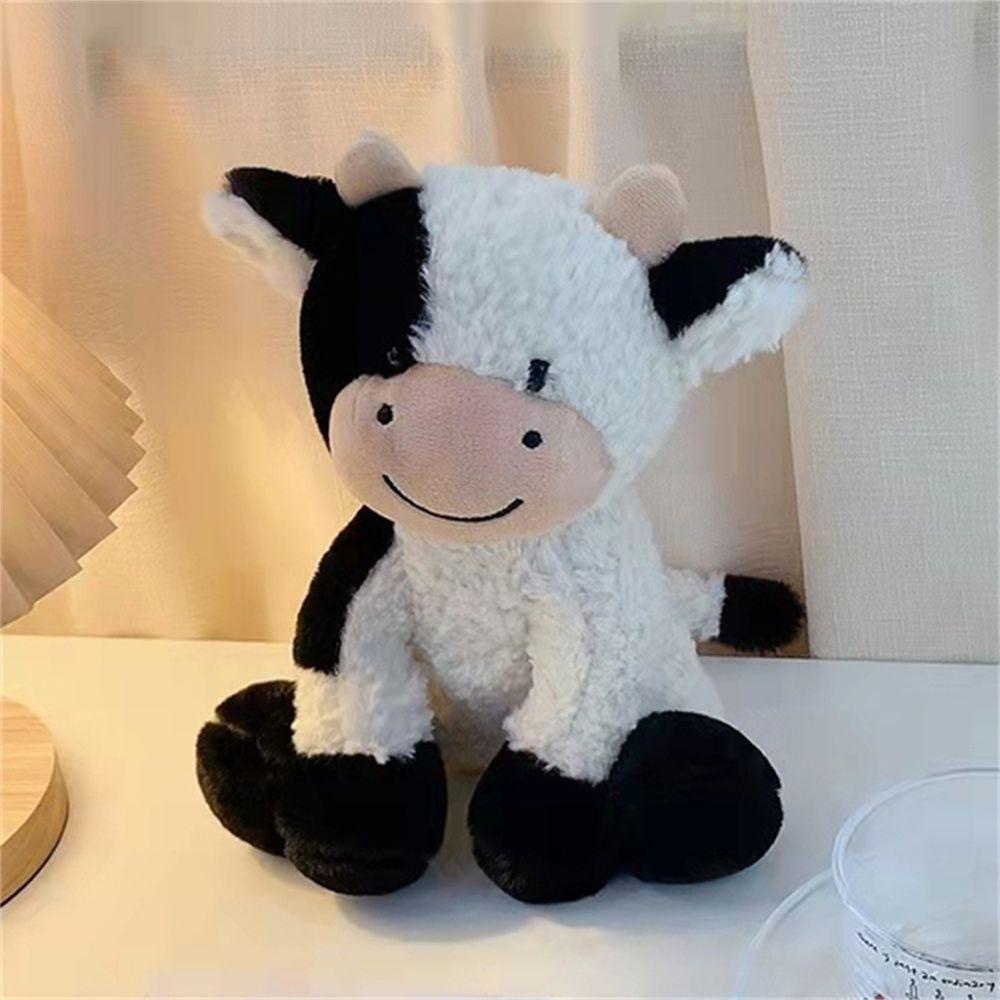 LILYES Thú Nhồi Bông Hình Bò Sữa Dễ Thương 22 / 30cm