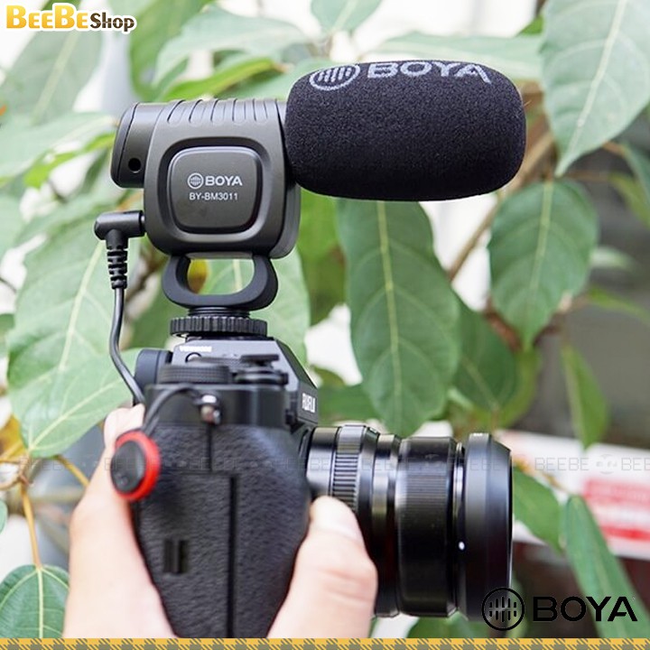 BOYA BY BM3011 - Micro Thu Âm Quay Phim Máy Ảnh, Smartphone, Compact Shotgun Microphone