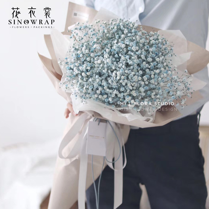 20 tờ giấy bọc hoa gói quà chống nước một màu nhã nhặn | BigBuy360 - bigbuy360.vn