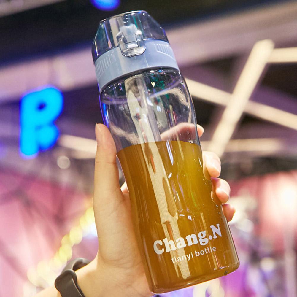 Bình Nước Thể Thao 580ml Kèm Ống Hút Nhựa JP5