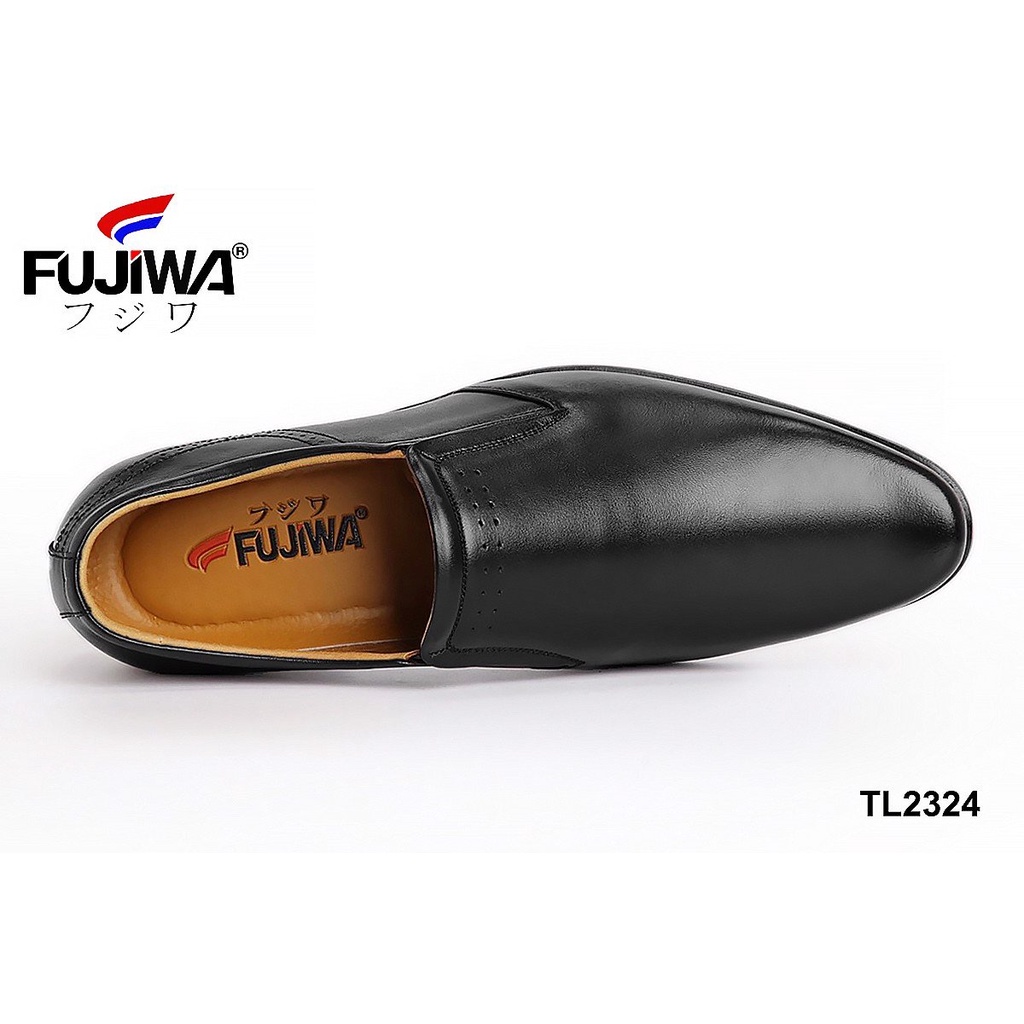 Giày Tây Nam Da Bò FUJIWA - TL2324. Da Thật, Đế Cao Su. Được Đóng Thủ Công (Handmade). Có Size:  38, 39, 40, 41, 42, 43