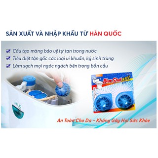 Viên tẩy bồn cầu Blueshot (1 viên 600 lần xả nước)